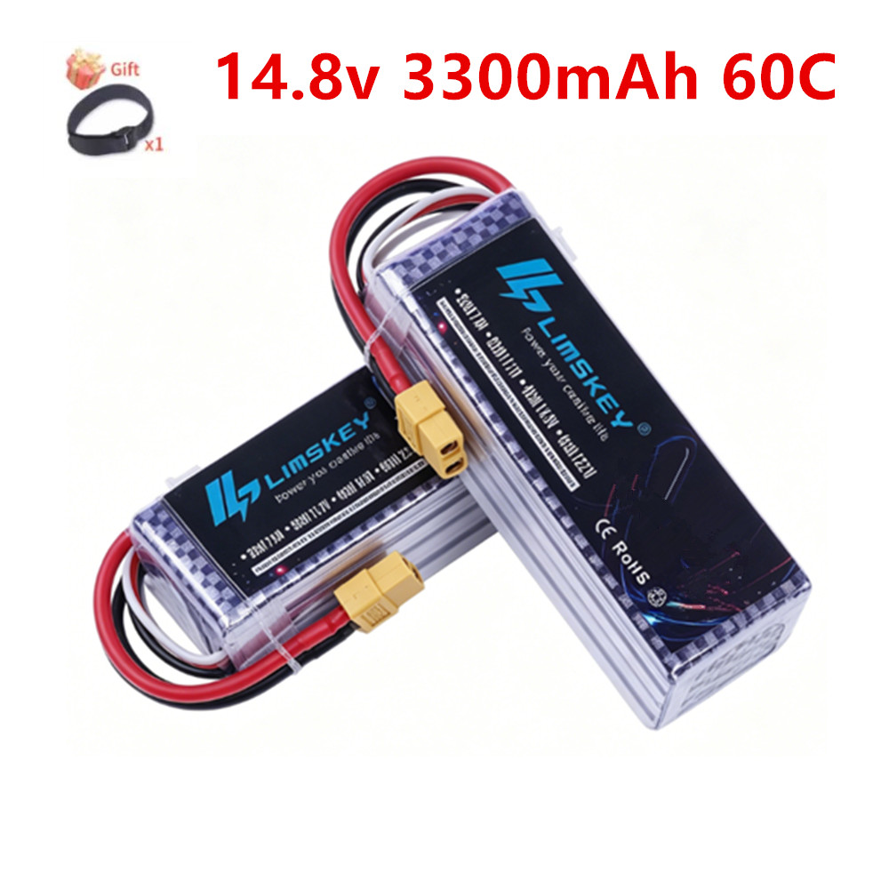 Lipo Battery 4S - 4S LiPo Akku 14,8V 3300mAh 60C/80C