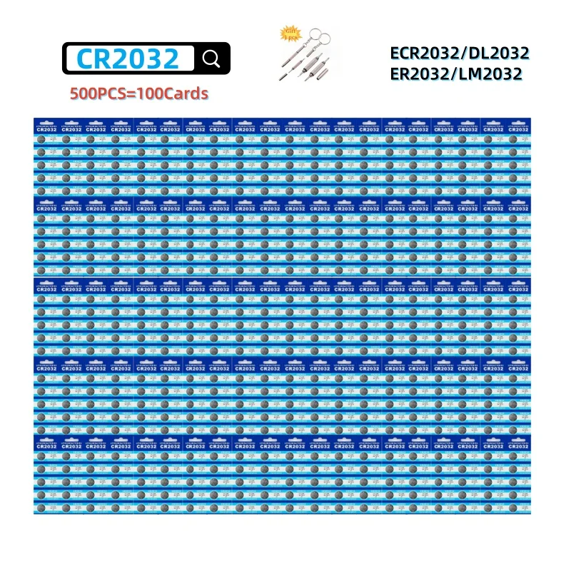 Rc Hobby Wholesale - Großhandel 100-1000PCS CR2032 CR 2032 Taste