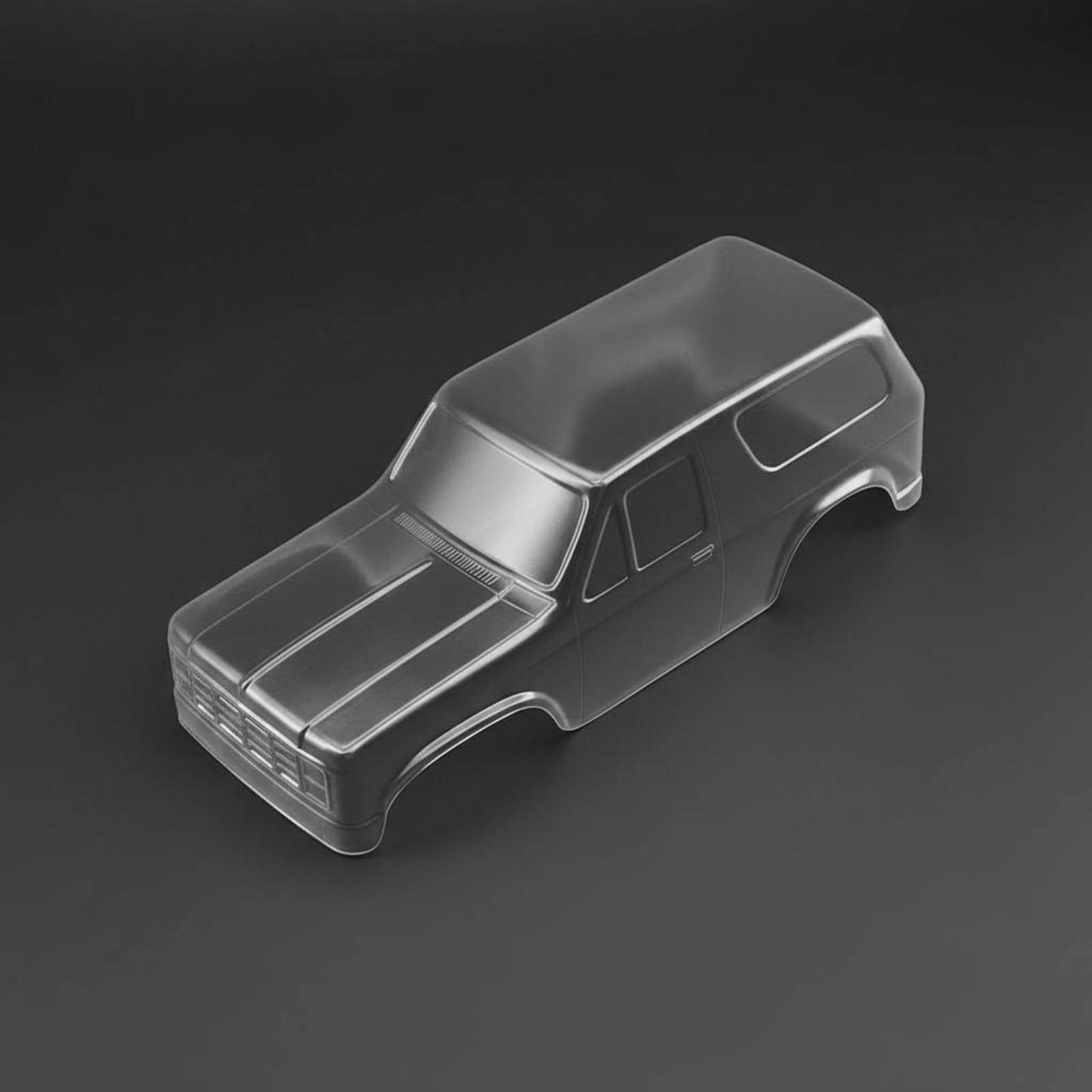 Body Shell Rc - Transparente RC-Karosserie, lackierbar, unlackierte LKW-Karosserie zum
