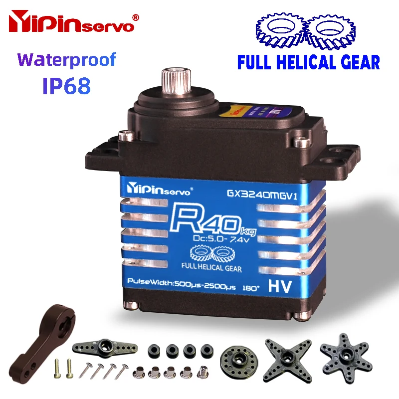 Rc Hobby Products - Wasserdicht IP68 RC Servo 40 kg