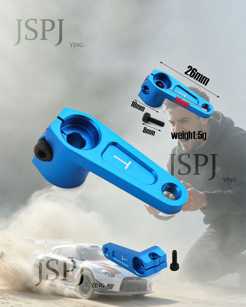 Rc Hobby Products - 25T Verstärkter Metall-Servoarm Lenkgestänge CNC-Legierung Servoarm