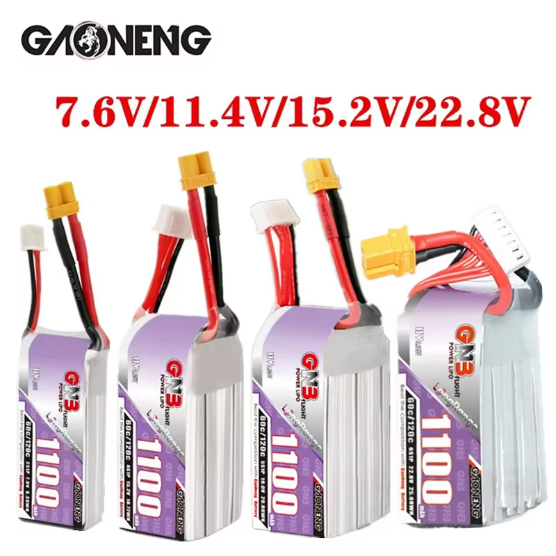 Lipo Battery 4S - GNB 1100 mAh 2S 3S 4S
