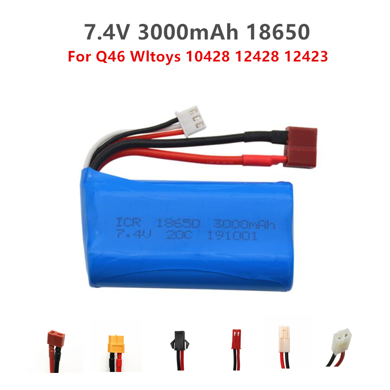 Rc Hobby Wholesale - 7,4 V 3000mAh18650 Lipo Battery für
