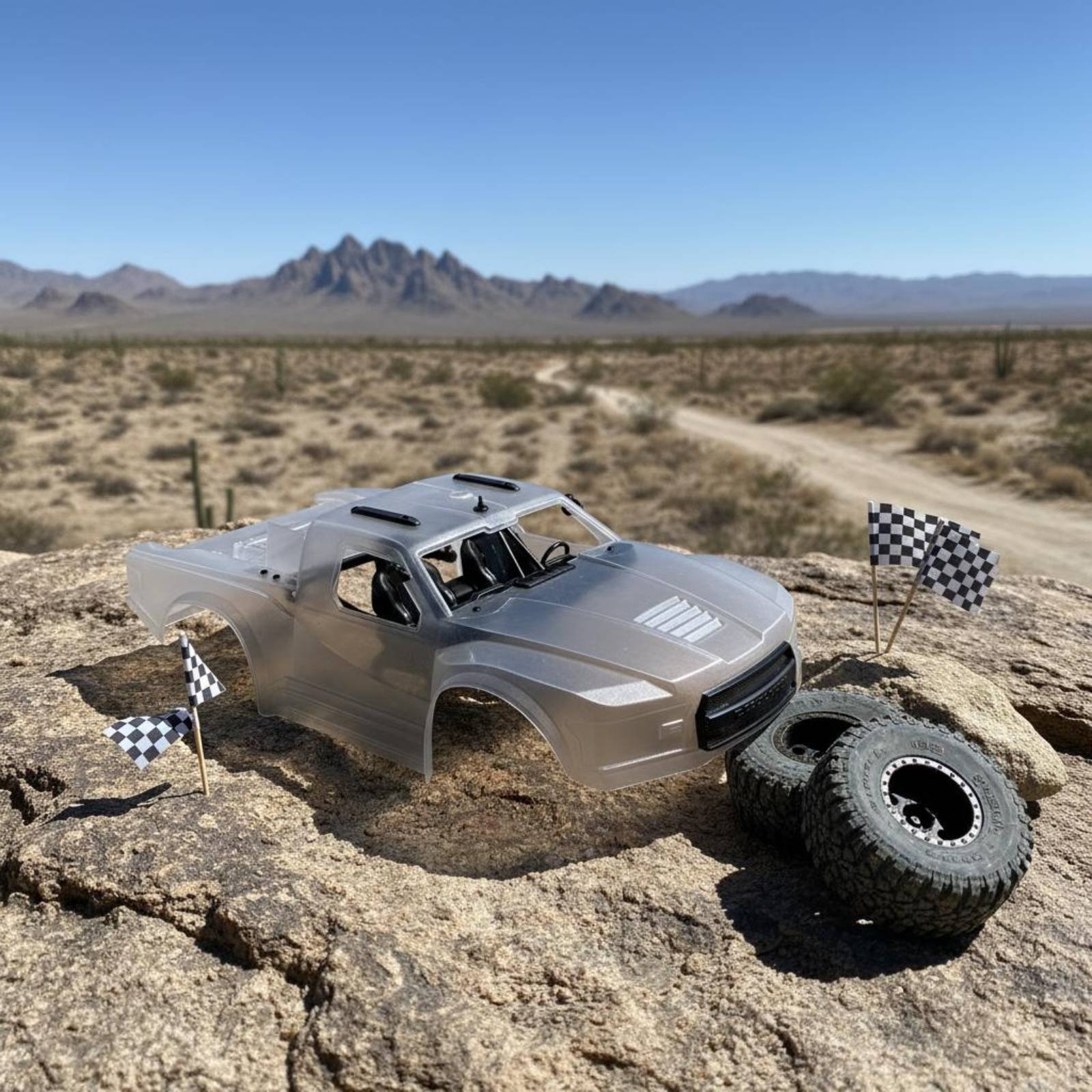 Body Shell Rc - 1:10 RC-Truck-Karosserie Einfach zu Installierende RC-Short-Course-Karosserie