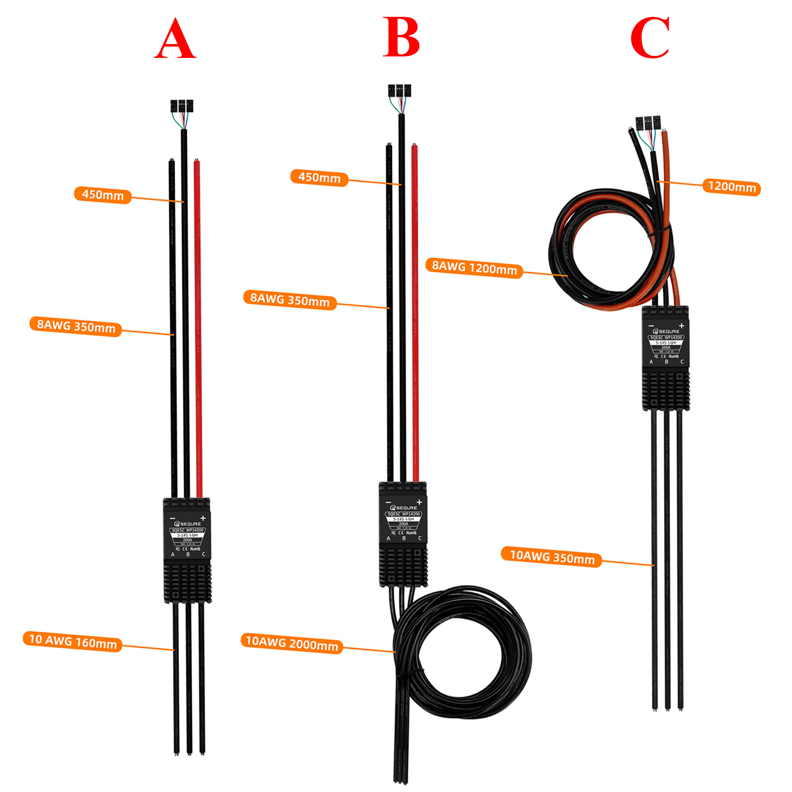 SEQURE WP14200 IP68 Wasserdich – Rc Hobby Wire Bewertung und Preis