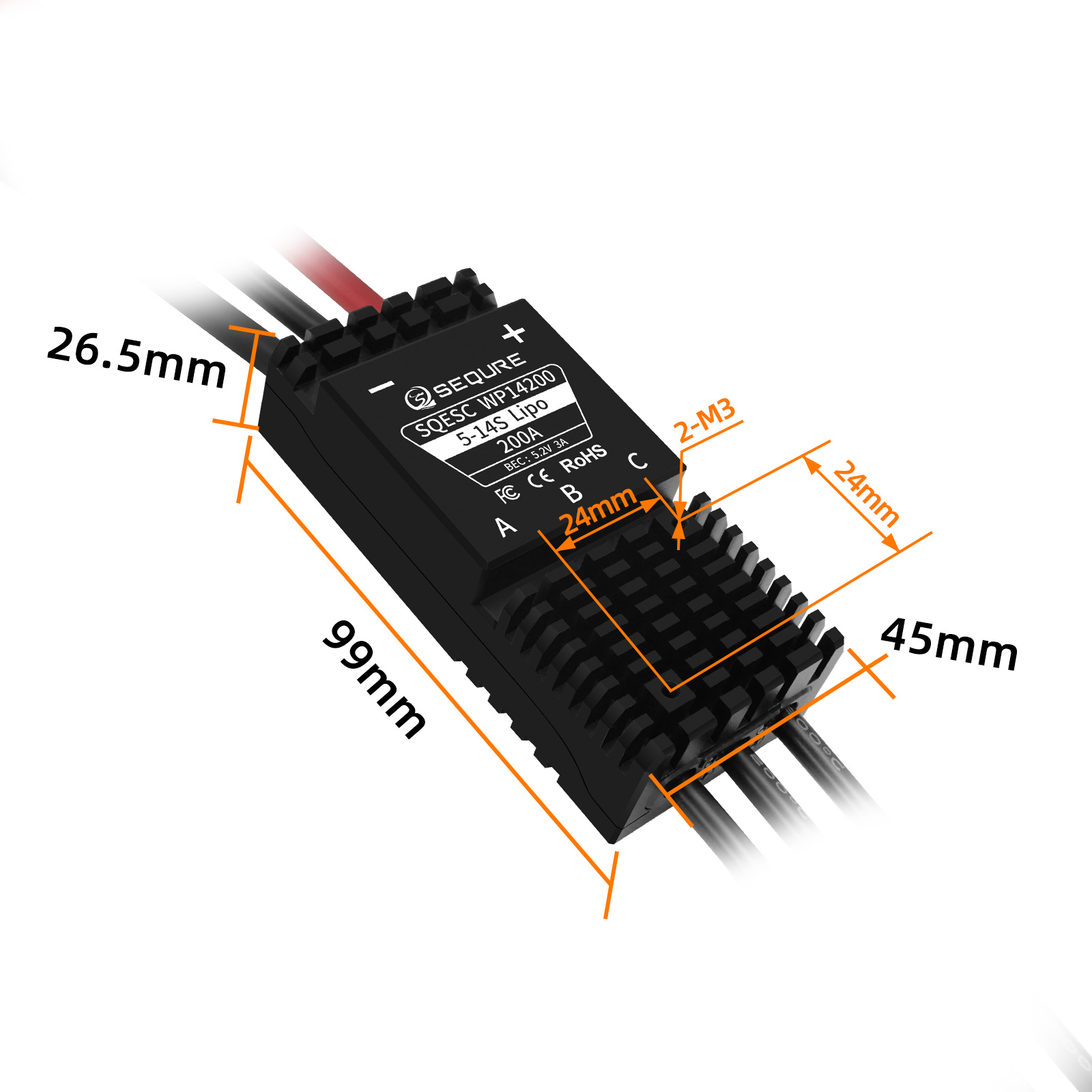 SEQURE WP14200 IP68 Wasserdich – Rc Hobby Wire Bewertung und Preis