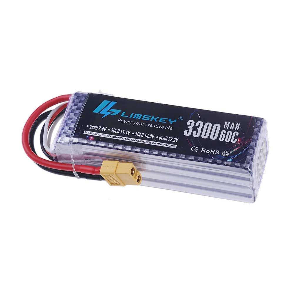 4S LiPo Akku 14,8V 3300mAh 60C – Lipo Battery 4S Bewertung und Preis
