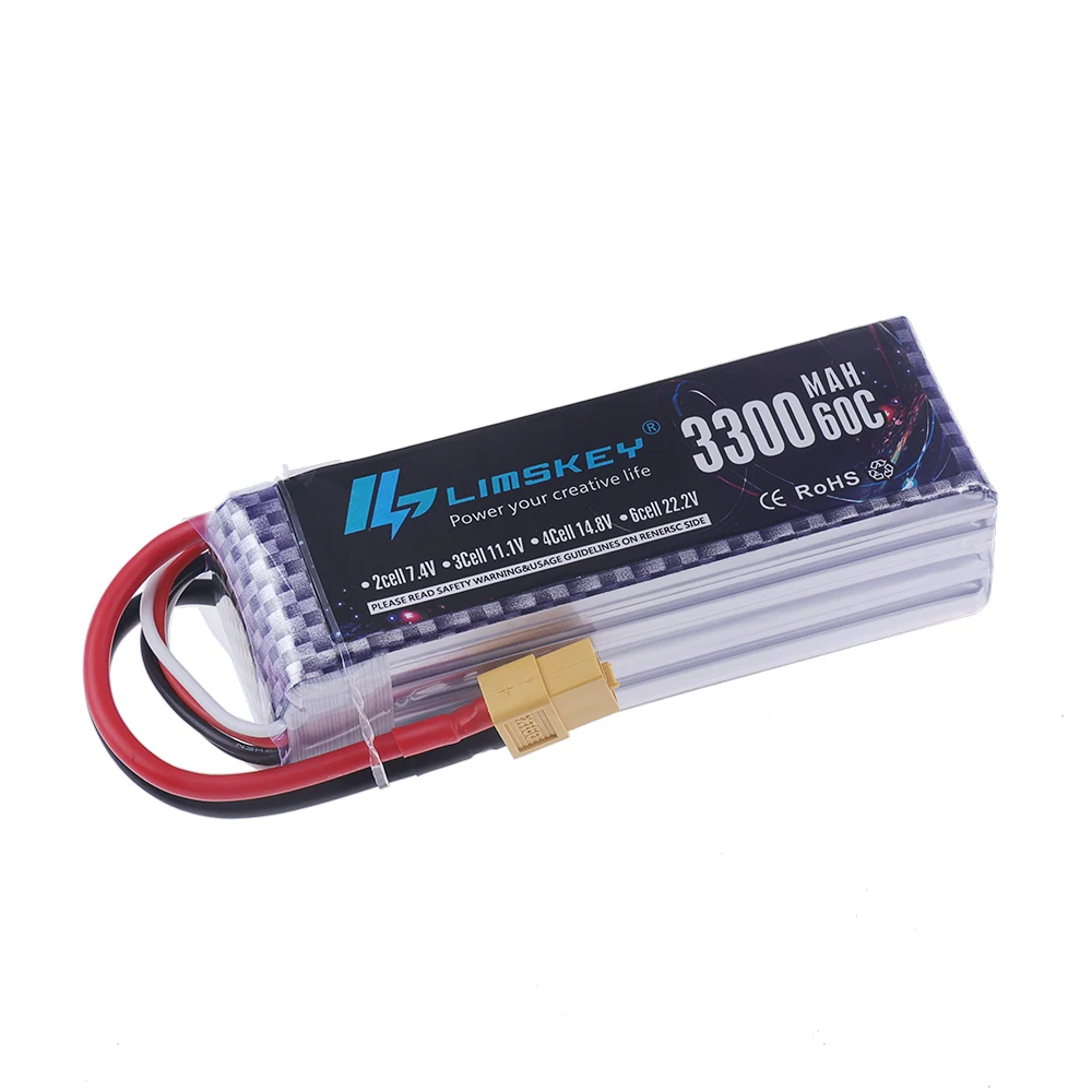 4S LiPo Akku 14,8V 3300mAh 60C – Lipo Battery 4S Bewertung und Preis