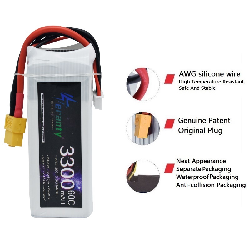 LiPo Akku 4S 3300mAh 60C 14,8V – Lipo Battery 4S Bewertung und Preis