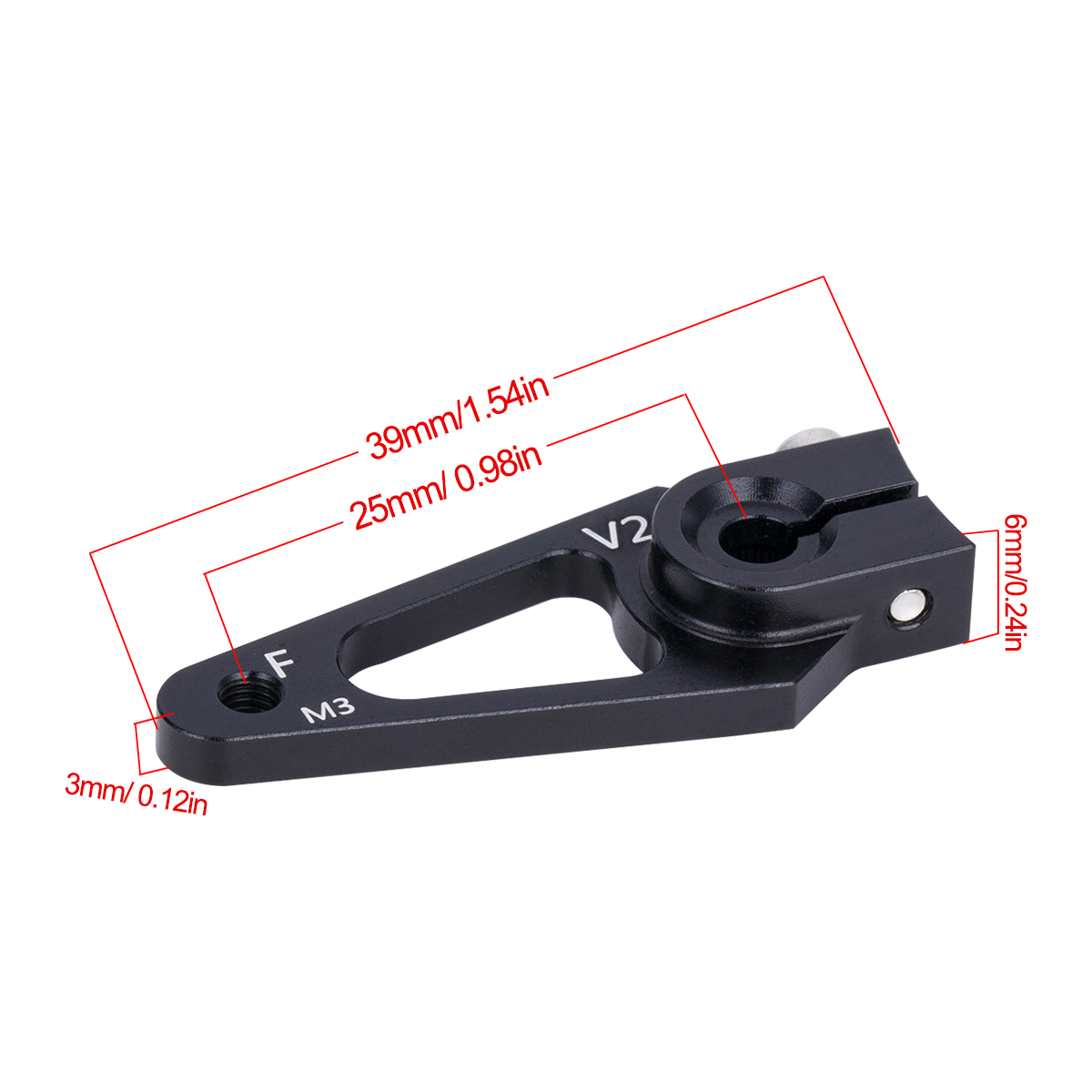 7075 Aluminium 25T Servo Horn  – Rc Hobby Products Bewertung und Preis