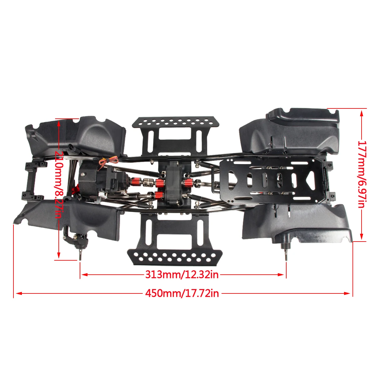 1/10 RC Crawler Chassis Kit mi – Body Shell Rc Bewertung und Preis