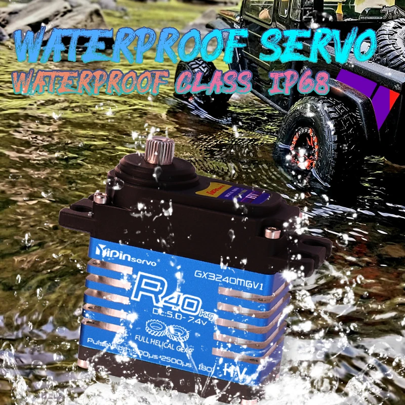Wasserdicht IP68 RC Servo 40 k – Rc Hobby Products Bewertung und Preis