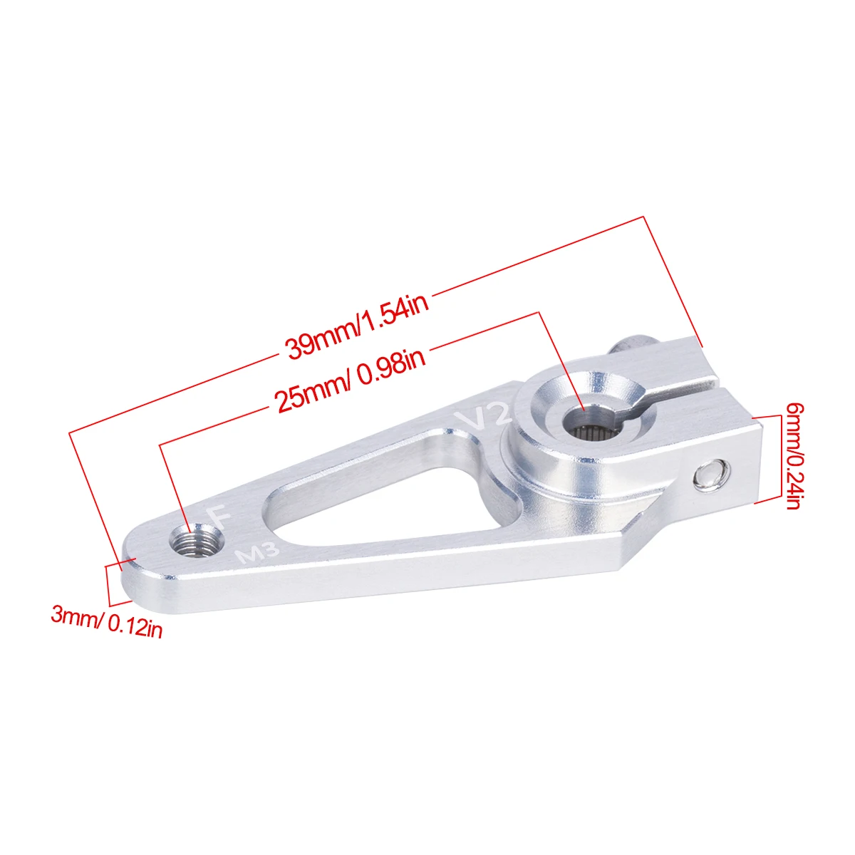 39mm M3 7075 Aluminium 25T Ser – Rc Hobby Products Bewertung und Preis