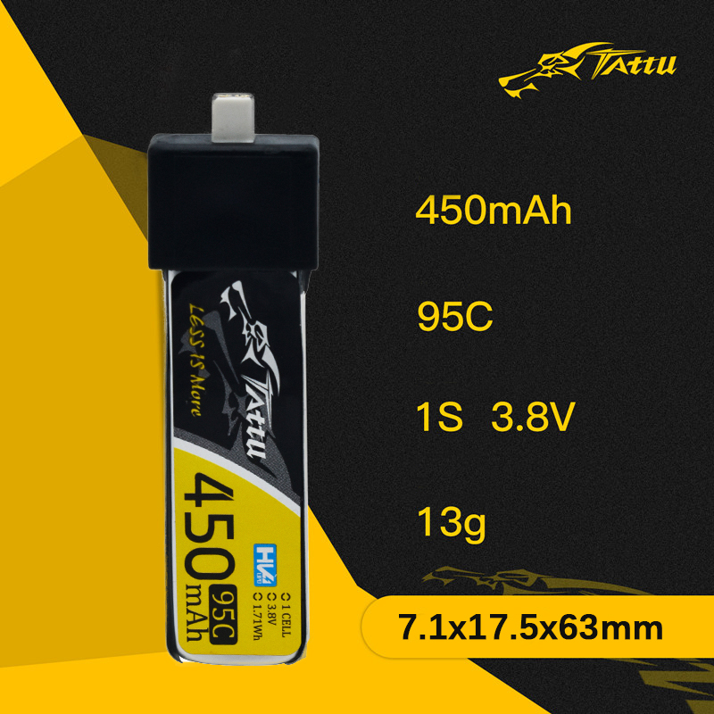 3Pcs NEUE TATTU 450/500/550mAh – Lipo Battery 4S Bewertung und Preis