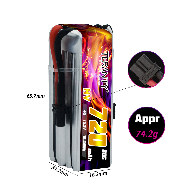 TERANTY 720mAh 4S 15,2V HV Lip – Lipo Battery 4S Bewertung und Preis